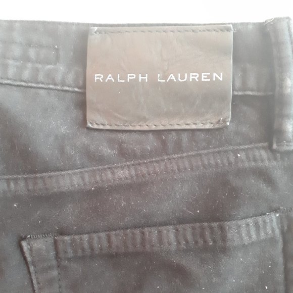 Ralph Lauren Black Label Moto Biker Jeans Black 30 x 34 - Picture 5 of 6